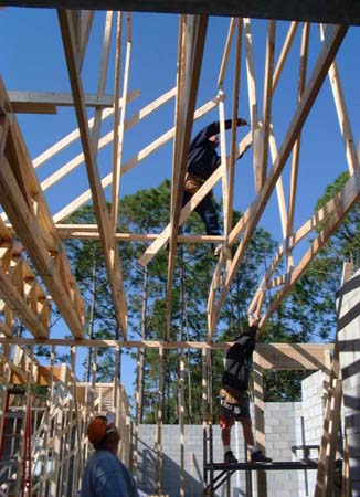 New type of truss - floor and roof as one