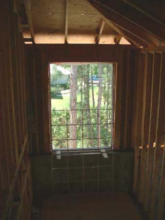 Window in - stair nook view