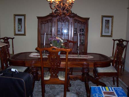 Formal dining room