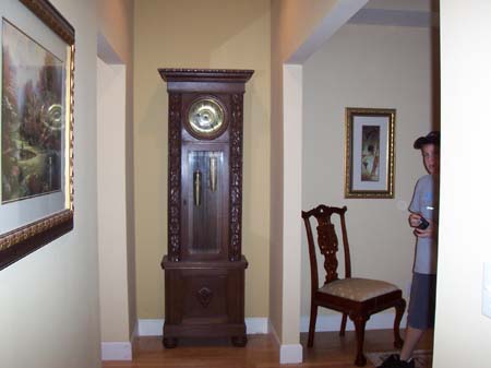 Hallway from dining room