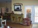 Family room w french doors to pool