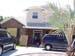 Front view with hurricane shutters