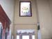 Stained glass over front door2